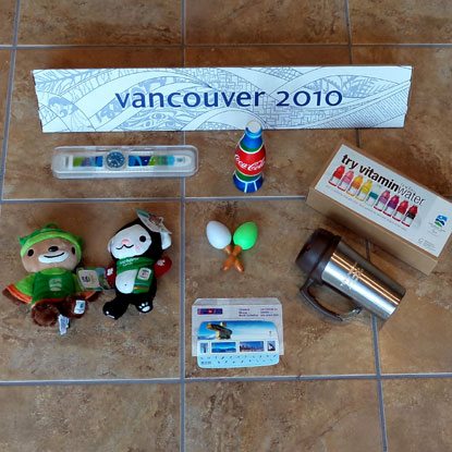 Vancouver 2010 Olympics Memorabilia
