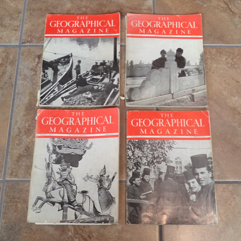 Vintage Geographic Magazine