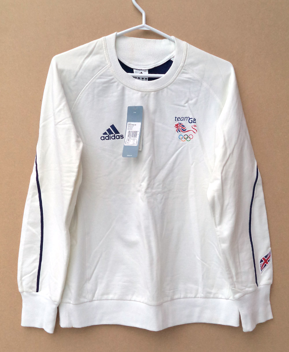 New Adidas Team GB Olympics Crew Neck Sweatshirt