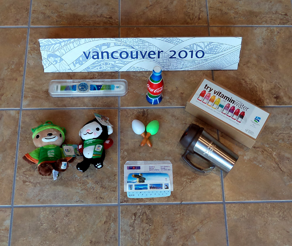 2010 Olympic Winter Games Athletes Swag And Souvenirs